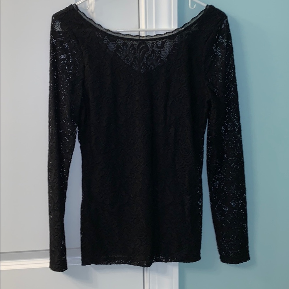 NWT White House Black Market lace top